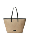 Bolso maxi rafia natural