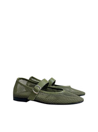 Bailarina rejilla verde