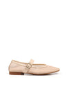 Bailarina rejilla beige