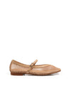 Bailarina rejilla camel