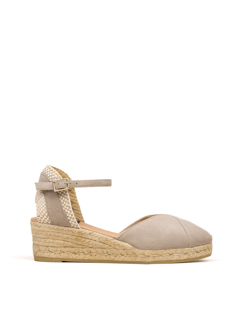 Cuña yute basic ante taupe