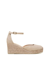 Cuña yute pulsera ante taupe