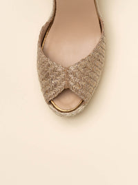 Alpargata tuye rafia beige