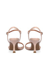 Sandalia minimal piel efecto charol nude