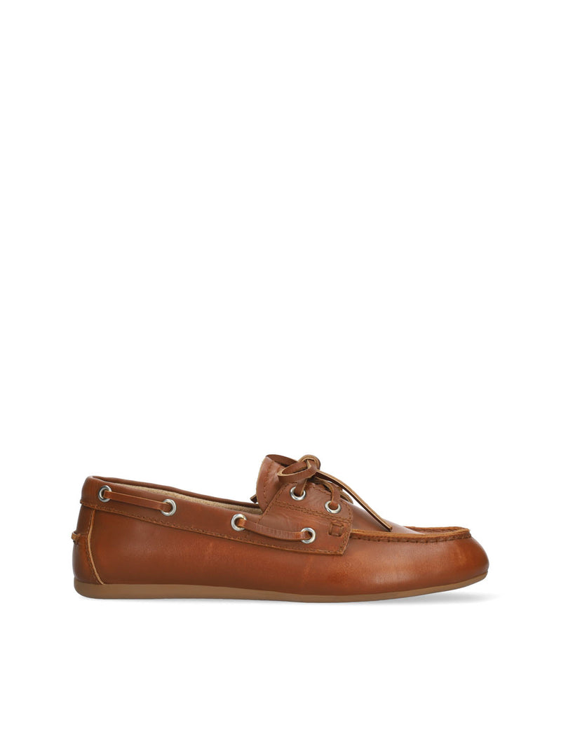 Mocasín "kiowa" piel cuero