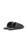 SANDALIA TACHAS NOBUCK NEGRO NEGRO