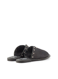 SANDALIA TACHAS NOBUCK NEGRO NEGRO