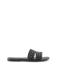 SANDALIA MICROTACHAS NOBUCK NEGRO NEGRO