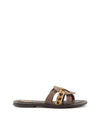 SANDALIA NOBUCK MARRON LEOPARDO MARRON LEOPARDO