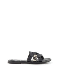 SANDALIA PIEL NEGRO CEBRA NEGRO CEBRA