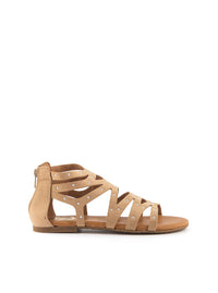 SANDALIA TACHAS NOBUCK BEIG BEIG