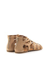 SANDALIA TACHAS NOBUCK BEIG BEIG