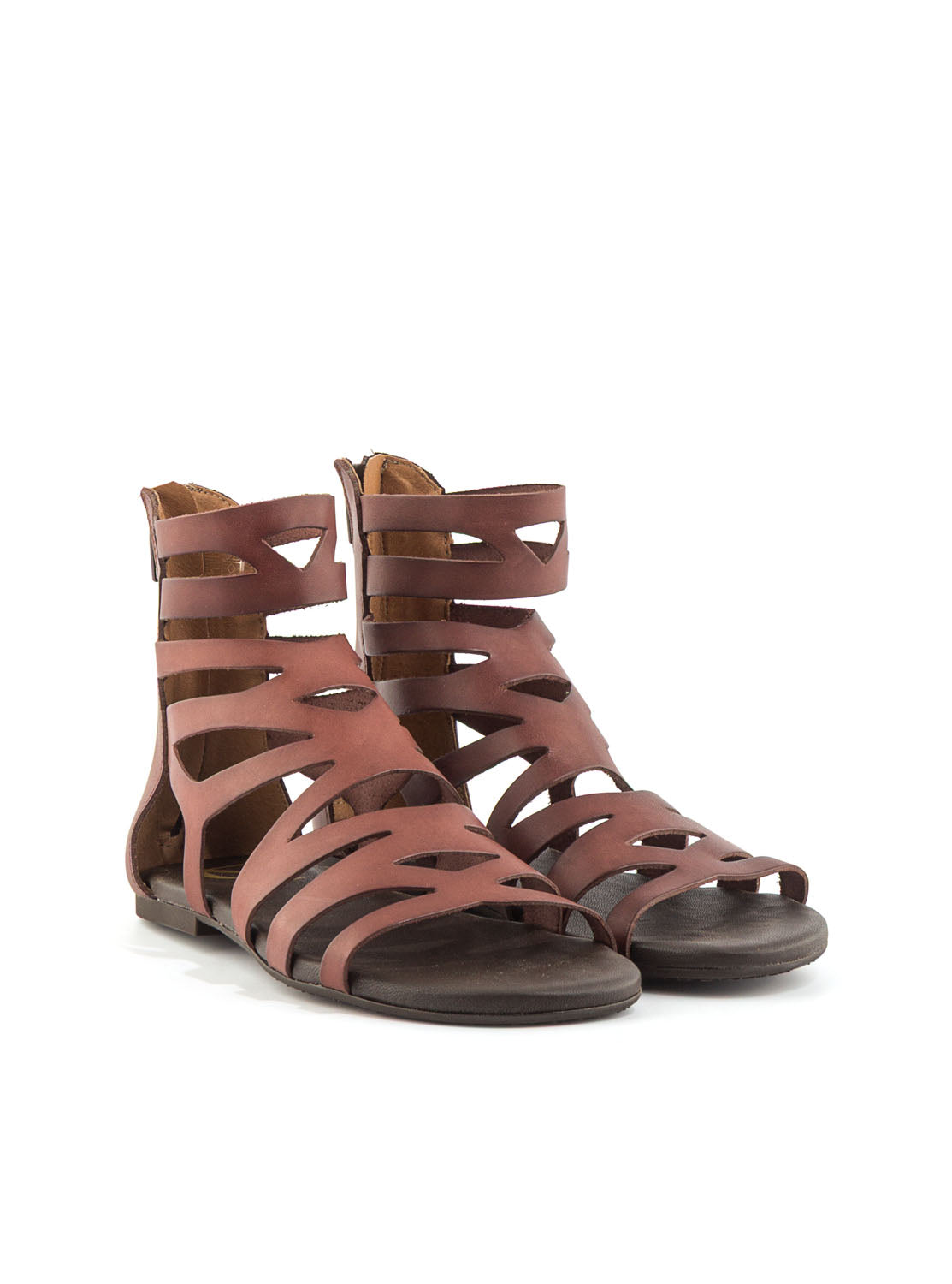 ROMANA PIEL MARRON MARRON