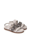 Sandalia brillos ante gris