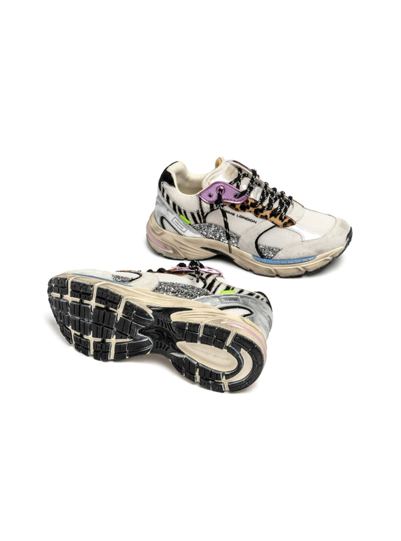 Deportivo "FUGITIVE" combi animal print