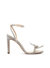 Sandalia tacón "SPRING" strass hielo