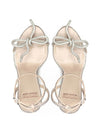 Sandalia tacón "SPRING" strass hielo