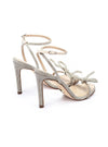 Sandalia tacón "SPRING" strass hielo