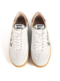 Deportivo basic piel combinada animal print