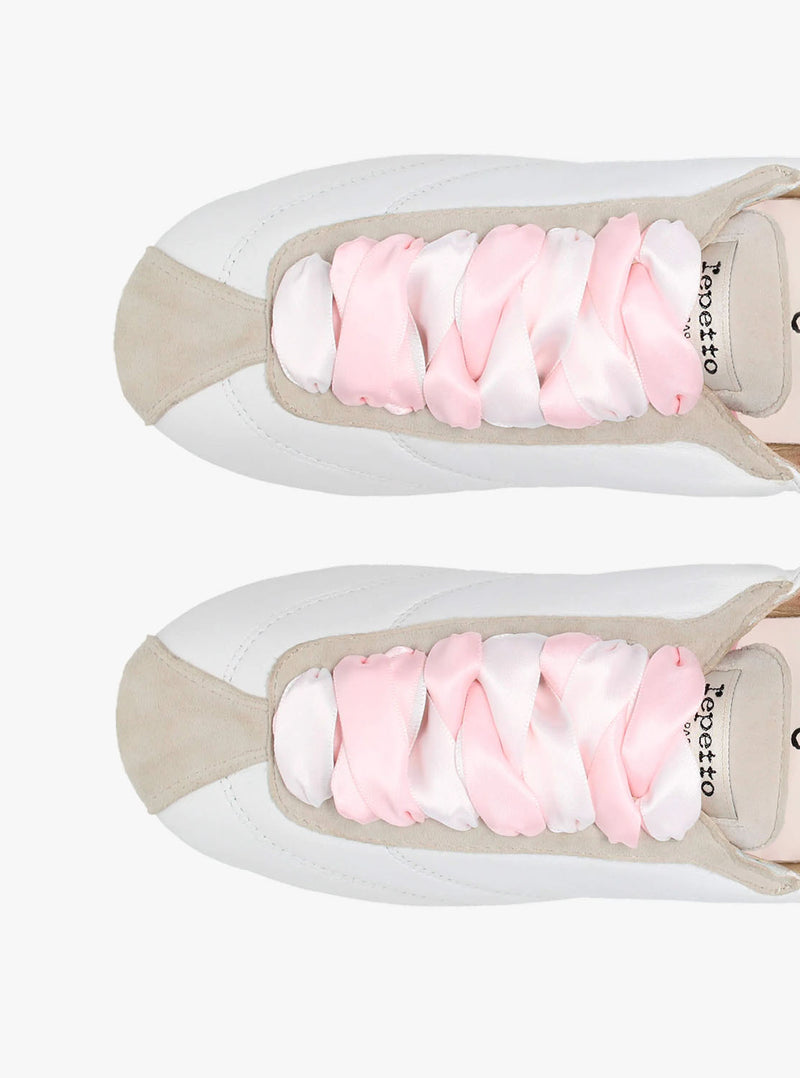 BLUCHER TENNIS SILK WHITE 050 WHITE