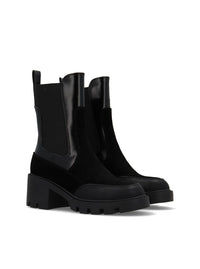 Botín chelsea track negro