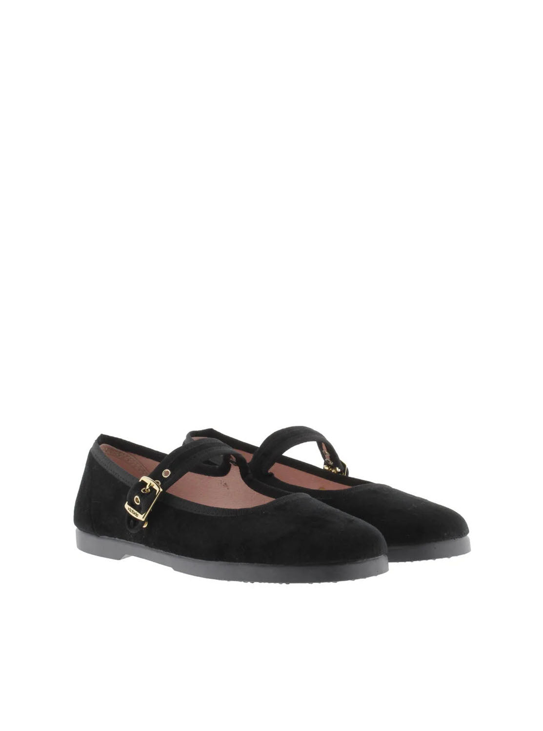 Bailarina velvet negro