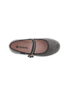 Bailarina velvet gris