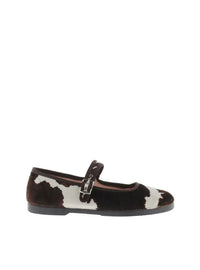 Bailarina velvet animal print