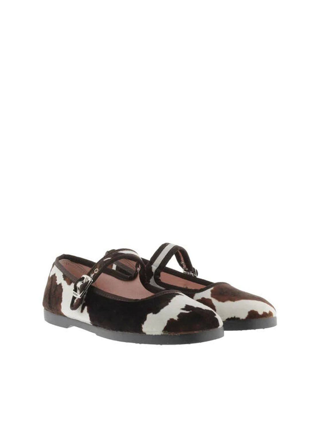 Bailarina velvet animal print
