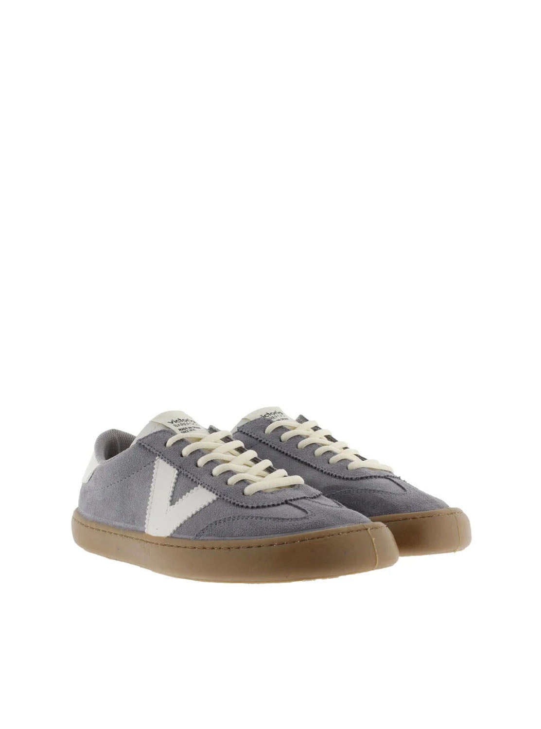 Deportivo barefoot piel gris