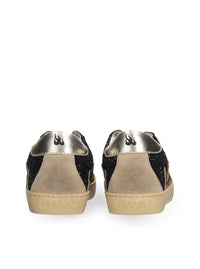 Deportivo "DOPAMINE" combi glitter negro