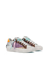 Deportivo "Distressed" glitter malva