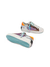 Deportivo "Distressed" glitter malva