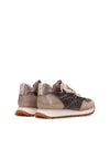 Deportivo "KANSAS" piel combi taupe