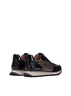 Deportivo elásticos piel combi negro