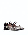 Mary jane "OPORTO" combi piel negro