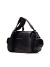 Bolso bandolera hebillas negro