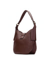 Bolso hobo piel sintética avellana