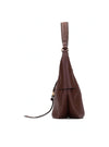 Bolso hobo piel sintética avellana