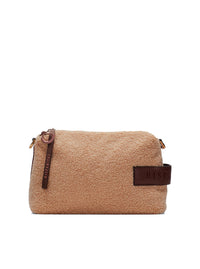 Bolso bandolera borrego avellana