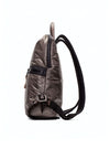 Mochila nylon metalizado taupe