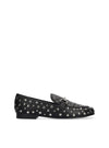 Mocasín tachas piel negro