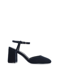 Salón pulsera terciopelo azul marino