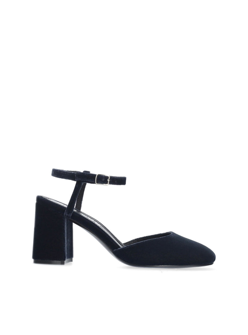 Salón pulsera terciopelo azul marino