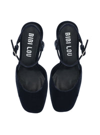 Salón pulsera terciopelo azul marino