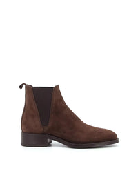 Botín chelsea basic ante marrón