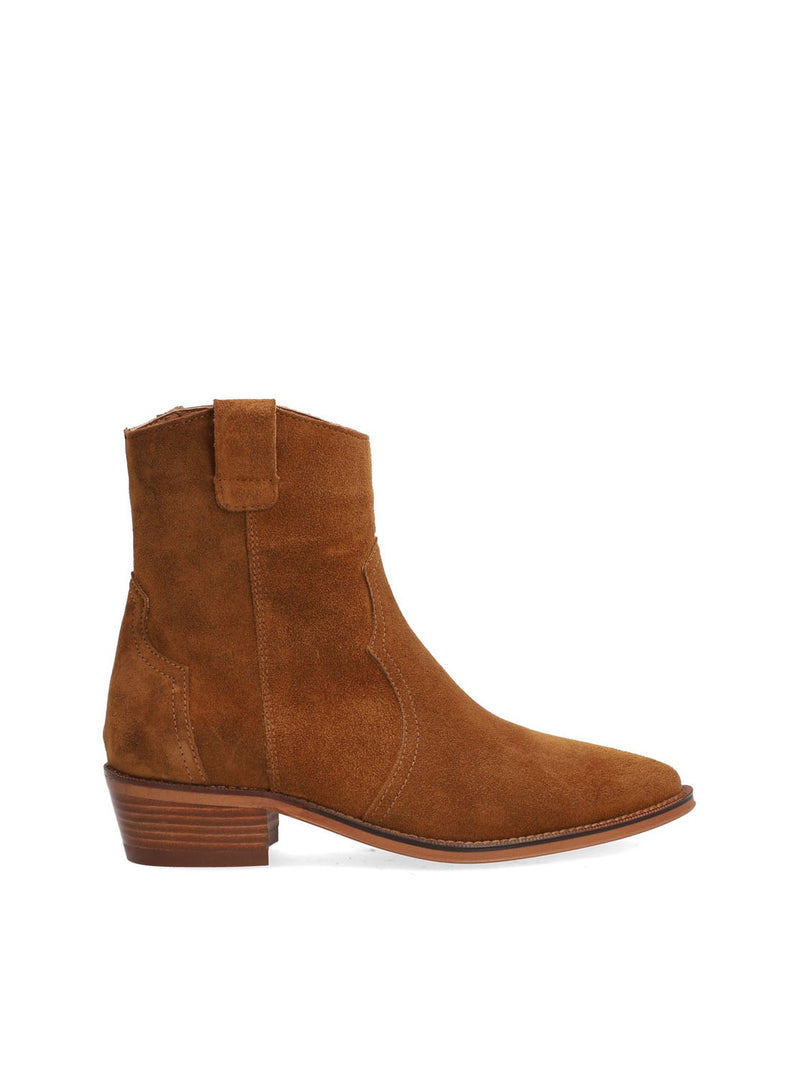 Botín cowboy basic ante cuero