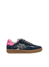Deportivo "iconic II" piel azul