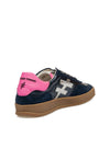 Deportivo "iconic II" piel azul