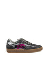 Deportivo "iconic II" piel gris